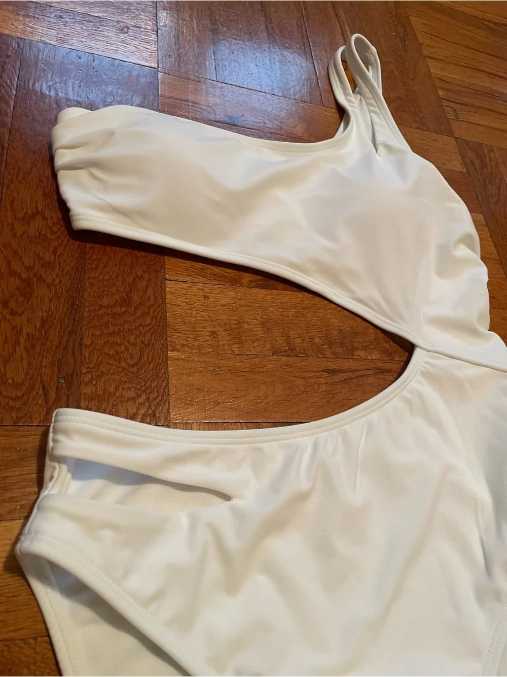 Express  White Women's one-piece Bikini Size Medium